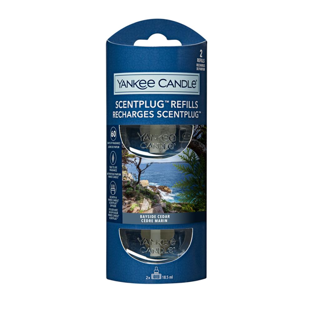 Yankee Candle Bayside Cedar Scent Plug Refills (Pack of 2) £8.99